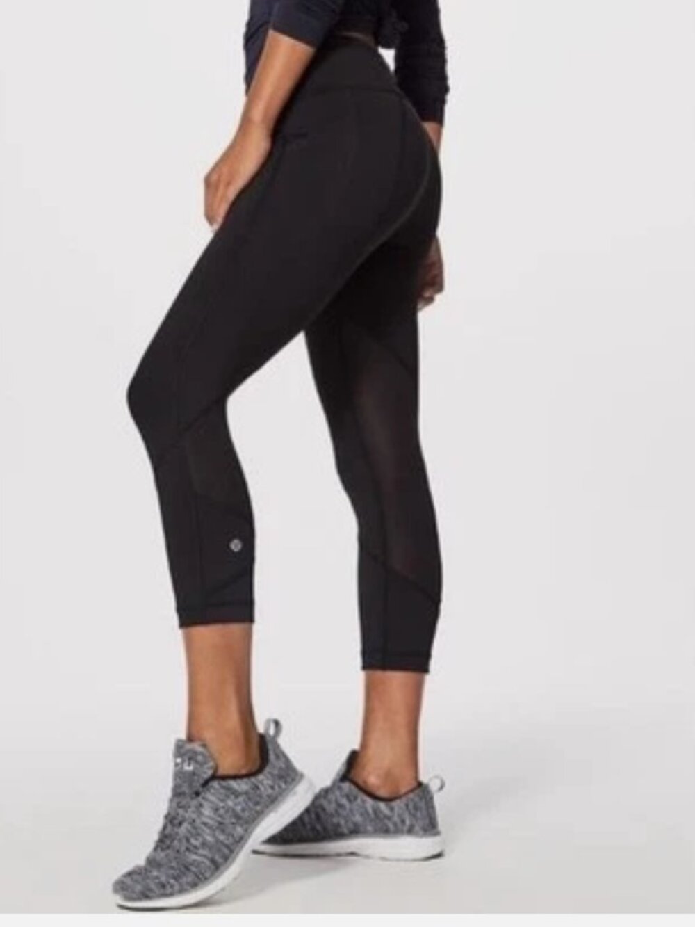 Lululemon Pace Rival Crop (22) Black